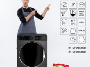 Máy giặt Kaff KF-MFC1062T3B (10kg)