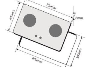 Bếp gas âm Canzy CZ-217MI