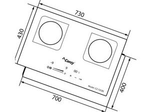 Bếp điện Canzy CZ-72CBS