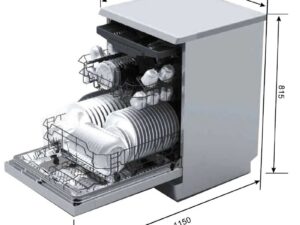 Máy rửa bát Malloca WQP12-J7309K