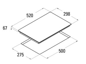 Bếp điện domino Cata VI 302