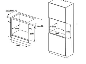 Lò nướng Hafele HO-K60B 534.05.581