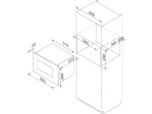 Lò vi sóng Malloca MW-820B