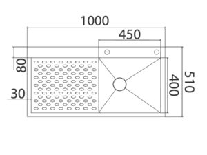 Chậu Rửa Dudoff Hasa S01-A2